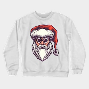 Santa Head Crewneck Sweatshirt